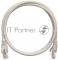 Патч-корд 2.0м , UTP/U NIKOMAX NMC-PC4UD55B-020-C-GY, 4 пары, Кат.5е, 2хRJ45/8P8C, T568B, Molded, LSZH, серый