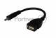 Кабель Rexant (18-1181) USB кабель OTG mini USB на USB   шнур 0.15M черный 