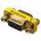 Переходник Rexant (17-6817) ПЕРЕХОДНИК гн.VGA - гн.VGA  GOLD