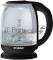Чайник электрический Hyundai HYK-S3809 1.7л. 2200Вт черный (корпус: стекло)