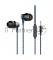 Наушники вакуумные AUX разъём с МК без рег.громкости длина 1.1м More Choice G26 (Blue)