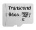 Флеш карта microSD 64GB Transcend microSDXC Class 10 UHS-I U1, (без адаптера), TLC