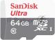 Флеш карта microSD 64GB SanDisk microSDXC Class 10 Ultra UHS-I 100MB/s