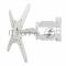 Кронштейн Kromax ATLANTIS-40 white (Наклонно-поворотный для LED TV 22-65, 4 ст. свободы, VESA 75/100/200X100/200X200/300x300