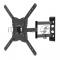 Кронштейн для телевизора Arm media LCD-404 new black 6 шт/уп. 26-55, max 30 кг, 4 ст св., нак. +5-15°, пов. 180° от ст. 60-420мм. max VESA 400x400 мм