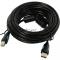 Кабель Vention USB 2.0 AM/BM - 8м. Черный Кабель Vention USB 2.0 AM/BM - 8м. Черный