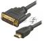 Кабель 5bites APC-073-020 HDMI M /  DVI M (24+1) double link, зол.разъемы, ферр.кольца, 2м.