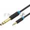 Кабель Vention аудио Jack 6,5 mm M/ 3,5 M - 3 м BABBI