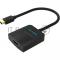 Адаптер-переходник Vention mini DisplayPort 20M > HDMI F Чёрный (HBCBB)