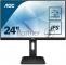 МОНИТОР 24 AOC X24P1 Black с поворотом экрана (IPS, LED, 1920x1200, 4 ms, 178°/178°, 300 cd/m, 50M:1, +DVI, +HDMI 1.4, +DisplayPort 1.2, +4xUSB 3.1, +MM)