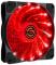Вентилятор LED 12LR15 (красный) (708302)