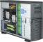 Корпус компьютерный SuperMicro Black  4U  Tower  SC743AC  SQ  with  SAS3,  USB3, 1200W  PWS,RoH