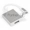 Кабель-адаптер Exegate EX284937RUS  Type C-HDMI ExeGate EX-CM-HDMIF-0.15 (USB Type C/19F, 0,15м)