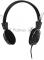 Наушники с микрофоном Оклик HS-M200 черный 1.8м накладные оголовье (1532011)