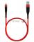 Кабель Maxvi MC-05T red USB-A - Type-C, 2A Описание: ток макс. нагрузки 2А, макс. напряжение 5V стандарт USB 2.0 длина 1м,  оплетка TPU, металлические корпуса разъемов, цвет красный