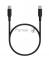 Кабель Maxvi MC-A20 black Type-C - Type-C, 2A Описание: ток макс. нагрузки 2А, макс. напряжение 5V,  длина кабеля 1м, материал PVC, черный