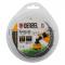 Леска для триммера двухкомпонентная эллипс, 2,7мм х 15м, блистер EXTRA CORD// Denzel