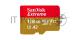 Флеш карта microSD 128GB SanDisk microSDXC Class 10 UHS-I A2 C10 V30 U3 Extreme 190MB/s
