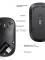 Мышь UGREEN Wireless MU001 (Light Gray)