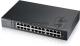 Коммутатор гибридный Smart L2 Zyxel NebulaFlex GS1915-24E, rack 19, 24xGE, бесшумный (без вентилятора), автономное/облачное управление