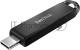 Флеш накопитель 64GB SanDisk CZ460 Ultra Type-C, USB Type-C, Black