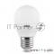 GAUSS 53218 Светодиодная лампа LED Elementary Шар 8W E27 520lm 3000K 1/10/100 0