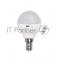 Лампа светодиодная PLED-SP-G45 7Вт шар 3000К тепл. бел. E14 540лм 230В JazzWay 1027856-2