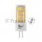 Лампа светодиодная REXANT капсульного типа JD-CORN REXANT G4 230 В 5,5 Вт 2700 K теплый свет (поликарбонат)
