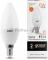Лампа светодиодная Gauss Elementary 6Вт цок.:E14 свеча 220B 3000K св.свеч.бел.теп. C37 (упак.:10шт) (33116)