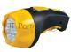 Фонарь LED 3807 (аккум 220В черн/жел. 7 LED 2 режима SLA пласт. короб) Ultraflash 9216