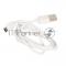 Кабель Micro USB ZeepDeep OneLove 3A FastCharging, 1m, white