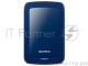Жесткий диск A-Data USB 3.0 2Tb AHV300-2TU31-CBL HV300 2.5 синий