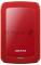 Жесткий диск A-Data USB 3.0 1Tb AHV300-1TU31-CRD HV300 2.5 красный