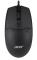 Мышь Acer OMW126 черный оптическая (1000dpi) USB (3but)