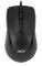 Мышь Acer OMW136 черный оптическая (1000dpi) USB (3but)