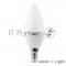 Лампа светодиодная LED 8Вт E14 220В 4100К Elementary свеча | 33128 | Gauss