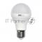 Лампа светодиодная (LED) «груша» d60мм E27 180° 10Вт 220-240В матовая нейтральная холодно-белая 5000К