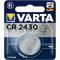 Батарейка Varta ELECTRONICS CR2430 BL1 Lithium 3V (6430) (1/10/100)