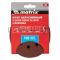 Круг абразивный на ворсовой подложке под липучку, перфорированный, P 180, 125 мм, 5 шт.// Matrix