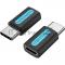 Адаптер-переходник Vention USB Type C M/ USB 2.0 micro B 5pin F