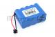 Аккумулятор Ni-cd 12V 1400mAh AA Row разъем SM (4+4)