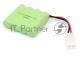 Аккумулятор Ni-Cd 4.8V 1800 mAh AA Flatpack разъем KET-2P