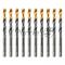 Сверло по металлу, 6 мм, HSS-Tin, Golden Tip, 10 шт.// Denzel