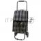 Тележка с сумкой Рыжий кот D203ECO Tartan, 30 кг