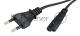 Кабель Buro BU-PCAB-1.8-2PIN IEC C7 (2-pin) Евровилка 1.8м