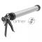 Пистолет для герметика SPARTA 886485 750мл закрытый алюминиевый корпус круглый шток 8 мм