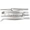 Набор пинцетов из нержавеющей стали, 4 шт.// Sparta