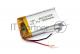 Аккумулятор Li-Pol (батарея) 8*20*35мм 2pin 3.7V/900mAh