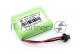 Аккумулятор Ni-Cd 3.6V 1800mah AA Flatpack разъем SM