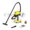 Строительный пылесос Karcher WD 3 S V-19/4/20 (YSY) 1000Вт (уборка: сухая/сбор воды) желтый